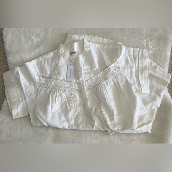 Outerknown Linen Blend Belted Dress - Picture 16 of 16